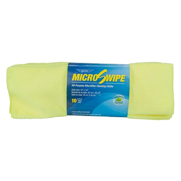 Ettore MicroSwipe Towel 60 Pack  Yellow, 60PK 84412x6